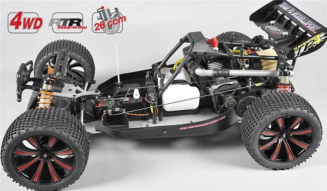 FG TR4 - 1:6 Nitro Truggy Chasis