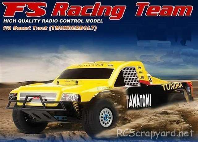 FS Racing Desert Truck - Thunderbolt - 1:8 Nitro