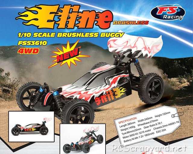 FS-Racing Eline - 1:10 Elektrisch Buggy