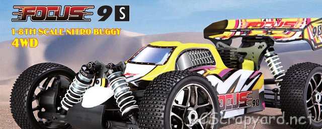 FS Racing Focus 9S - 1:8 Nitro Buggy