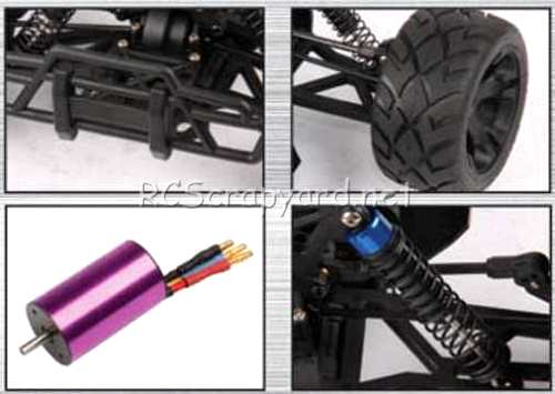 FS-Racing Fox-4 Truggy Chassis