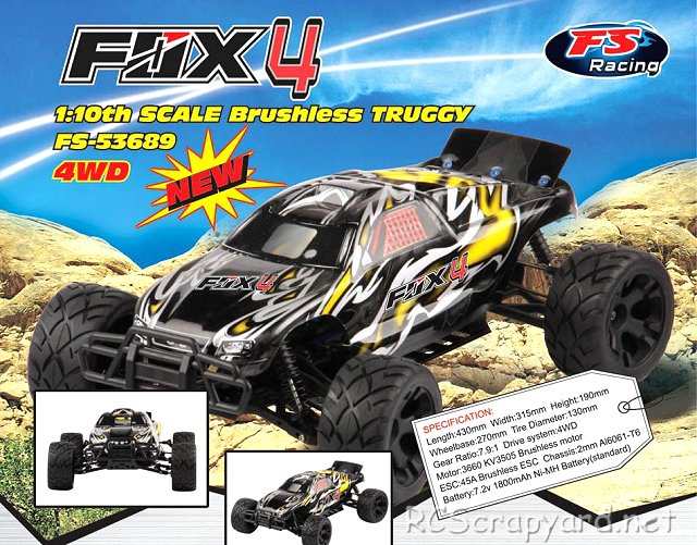 FS Racing Fox 4 Truggy