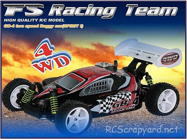 FS Racing GB-4 Sport - 1:10 Nitro 4WD Buggy