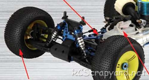 FS-Racing Leopard Nitro Truggy Telaio