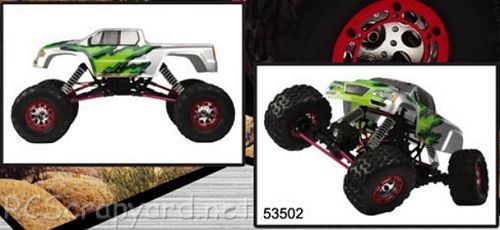 FS Racing Mud Wolf Rock Crawler Chassis