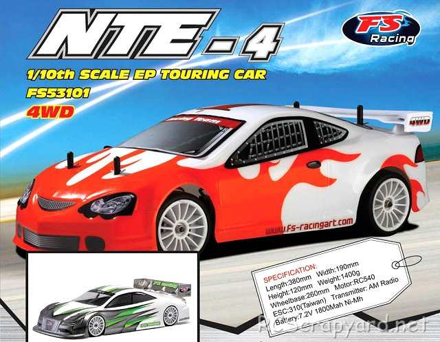 FS-Racing NTE-4 - 1:10 Eléctrico Turismos