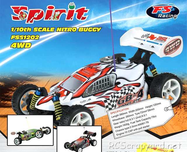 FS Racing Spirit - 1:10 Nitro Buggy