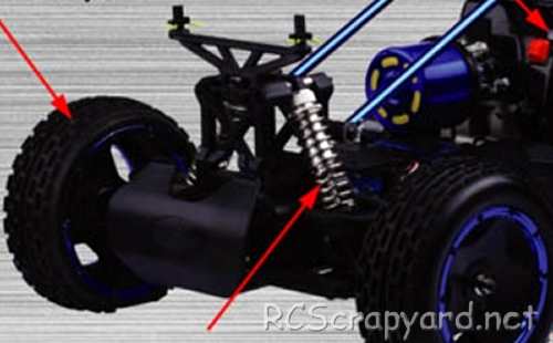 FS-Racing 4WD Thunderbolt Fire Chassis