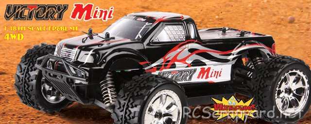 FS Racing Victory Mini - 1:18 Elettrico RC Monster Truck