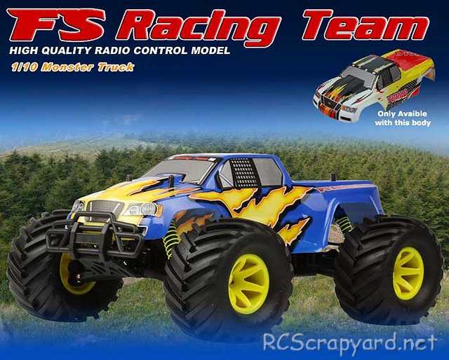 FS Racing Victory - 1:10 Elektrisch Monster Truck