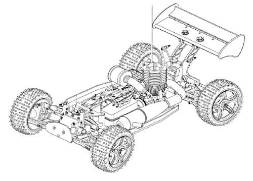 GS Racing Storm Buggy Chasis