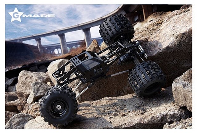 Gmade Stealth - 1:8 Électrique Rock Crawler