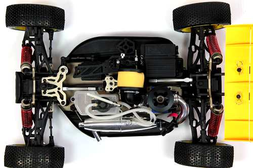 HBX Zwart Rattlesnake Chassis