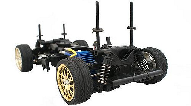 HBX Post 5 Chassis - 1:10 Elektrisch On Road