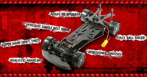 HPI Racing Micro RS4 Drift Chasis