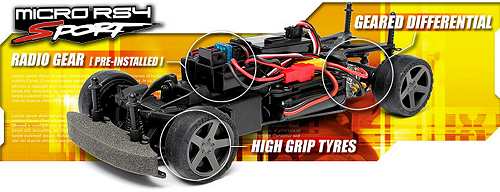 HPI Racing Micro RS4 Sport Chassis