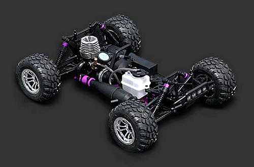 HPI Racing Nitro RS4 MT2 Chassis