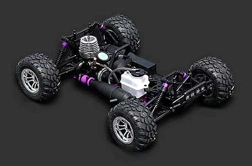 HPI Racing Nitro RS4 MT2 Telaio