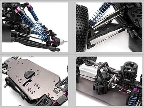 HPI Racing Nitro MT2 18SS+ Chasis