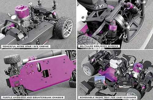 HPI Racing Nitro RS4 3 Chassis