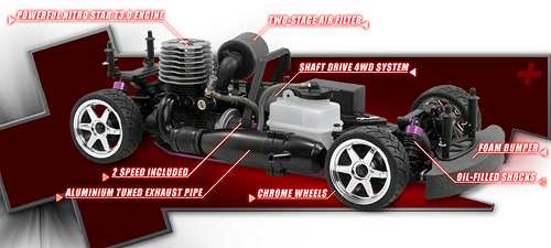 HPI Racing Nitro RS4 3 Evo+ Chassis