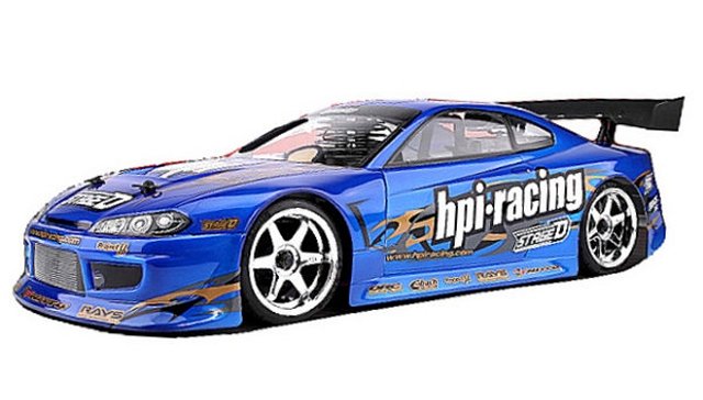 HPI RS4-3 Drift - Nissan Silvia - # 10071 / # 10073