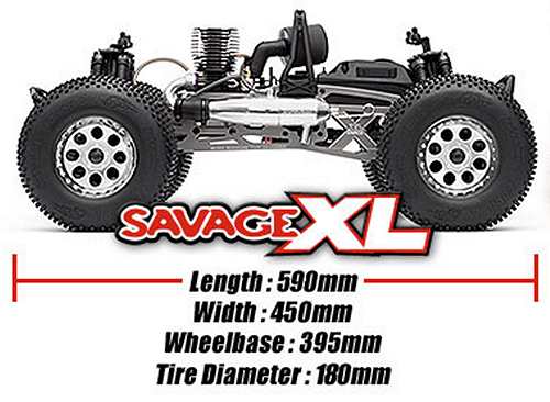 HPI Racing Savage XL Telaio