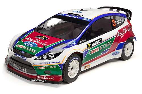 HPI WR8 3.0 - Ford Fiesta Abu Dhabi Castrol WRC - # 106949 / # 106950 - 1:8 Nitro Rally Car