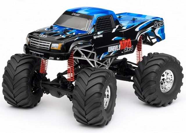 HPI Wheely King 4x4 - 1:12 Électrique Monster Truck