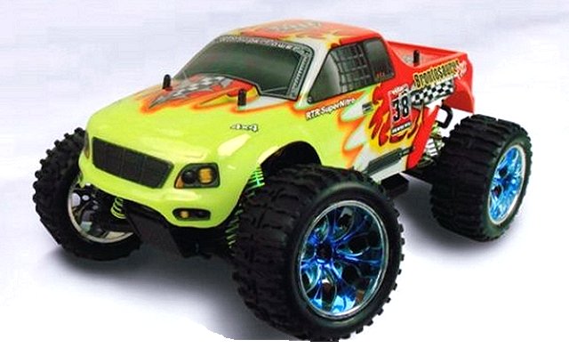 HSP Brontosaurus Pro - 94111PRO - 1:10 Elettrico Monster Truck