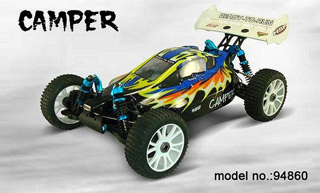 HSP Camper - 94860 - 1:8 Nitro Buggy