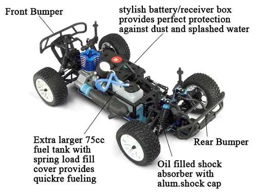 HSP Rally-Monster 94155 Chassis