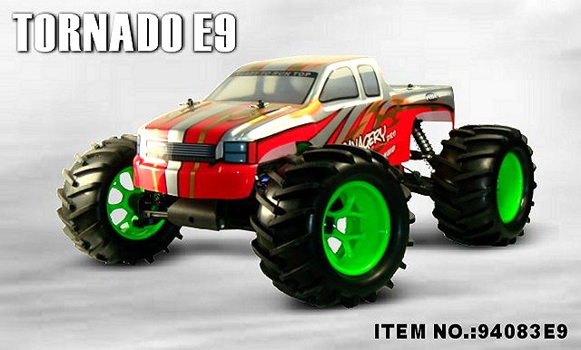 HSP Tornado-E9 - 94083E9 - 1:8 Eléctrico Monster Truck