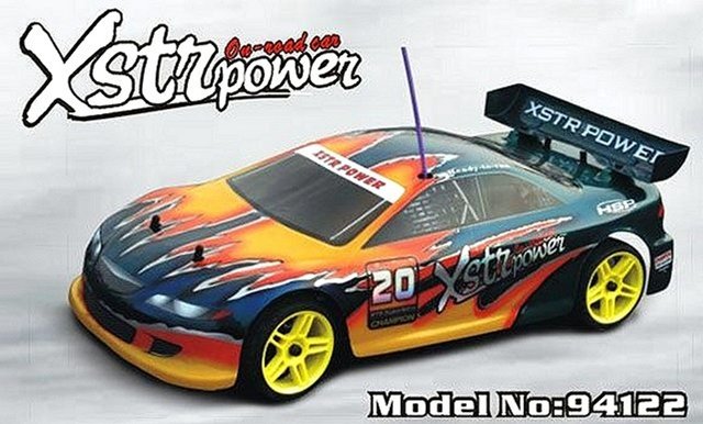 HSP XSTR Power - 94122 - 1:10 Nitro Voiture de Tourisme