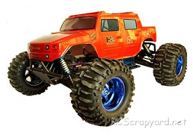 Heng-Long Gainer - 1:10 Elektro Monster Truck