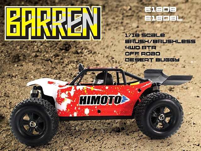 Himoto Barren - 1:18 Elektrisch Buggy