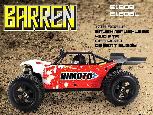 Himoto Barren - 1:18 Eléctrico Buggy