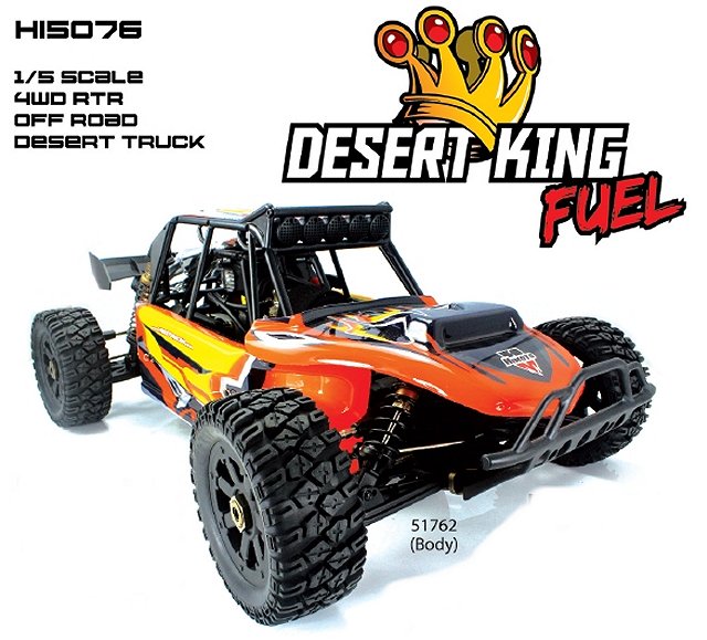 Himoto Desert King Fuel - 1:5 Nitro Truck