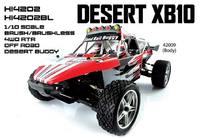 Himoto Desert XB10 - 1:10 Électrique Buggy