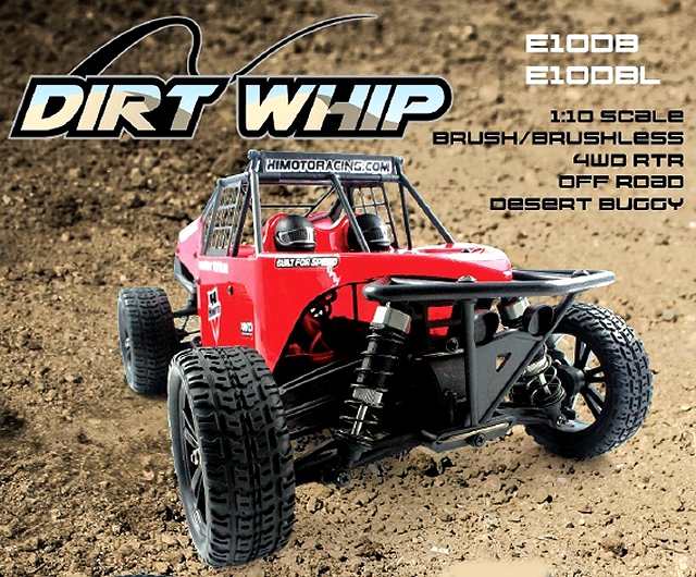 Himoto Dirt Whip (Dirt Wrip) - 1:10 Elektrisch Buggy