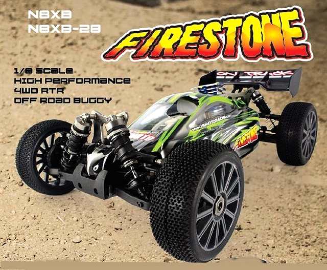 Himoto Firestone - 1:8 Nitro Buggy
