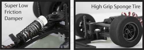 Himoto Formula-Car Chassis