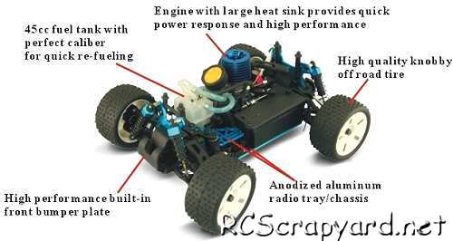 Himoto Mini Mamba XT1 Chassis