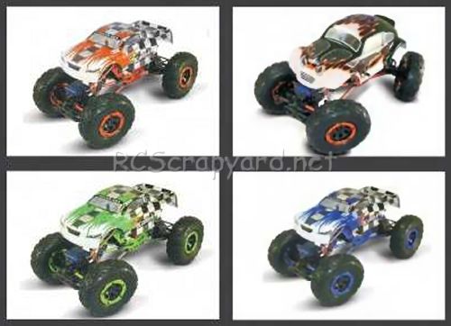 Himoto Mini Rock Crusher MRC-18 Chassis