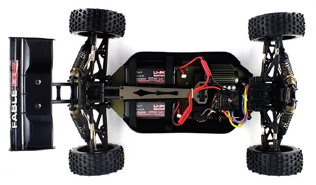 Himoto Super Buggy X5 Chassis - 1:5 Elektrisch Buggy
