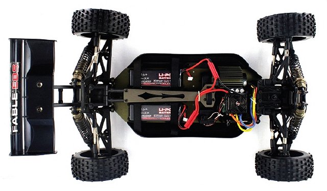 Himoto Super Buggy X5 Chassis - 1:5 Elektro Buggy