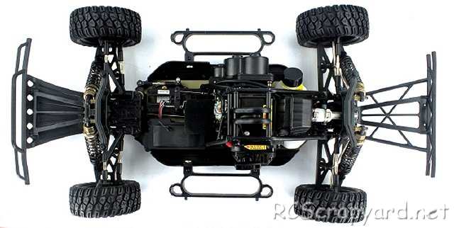 Himoto Trophy X5 Fuel Chasis - 1:5 Nitro Truck