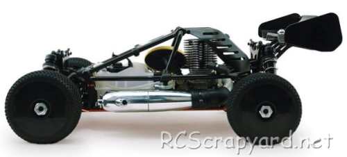 Hobao Hyper Cage Nitro Buggy Chassis