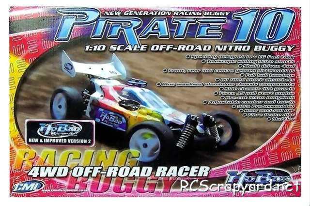 Hobao Pirate-10 Buggy - 1:10 Nitro RC Buggy