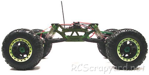 Integy AFA01 iRock Crawler Telaio